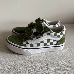 VANS Kids Old Skool Hook And Loop Shoes (4-8 Years)
